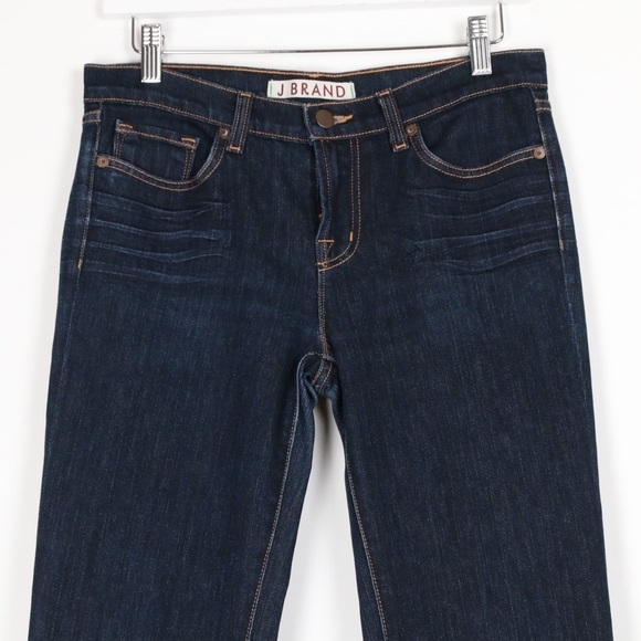 J Brand Dark Wash Slim Bootcut Jeans - Picture 3 of 9
